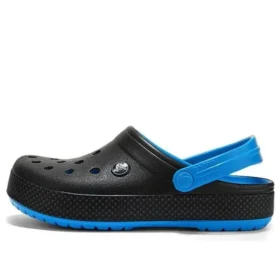 Slitstarka, lätta och bekväma unisex-sandaler i svart och blått ”Black Blue”