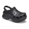 Small Whale Retro Crocs-sandaler med tjock sula, svarta