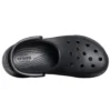 Small Whale Retro Crocs-sandaler med tjock sula, svarta