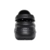 Small Whale Retro Crocs-sandaler med tjock sula, svarta