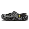 Smiley World Classic Clogs ”Svart Vit Gul”