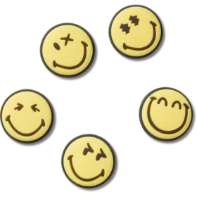 Smileyworld 5-pack Jibbitz-berlocker
