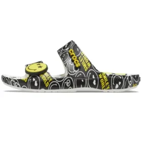 SmileyWorld x Classic Sandal ”Black White”