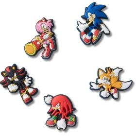 Sonic the Hedgehog 5-pack Jibbitz-berlocker