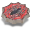 Spider-Man-logotyp med spindelnät – Jibbitz-skoberlocker