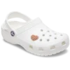 Spike ljusrosa hjärtformad Jibbitz™-berlock