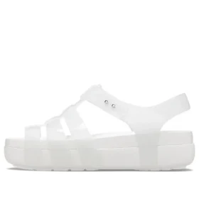 Splash Glossy Fisherman Sandal ”White”