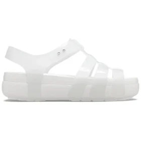 Splash Glossy Fisherman Sandal ”White”