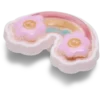 Squish-fyllda Daisy Rainbow Jibbitz™-berlocker