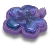 Squish Purple Hibiscus Jibbitz™-berlocker
