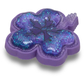 Squish Purple Hibiscus Jibbitz™-berlocker