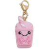 Söt rosa Boba-berlock, Jibbitz-skoberlocker Söt rosa Boba-berlock, Jibbitz-skoberlocker