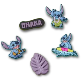 Stitch Tropical 5-pack Jibbitz-berlocker