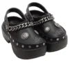Stomp Embellished Clog ”Black”