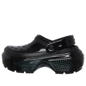 Stomp High Shine Clog ”Black”