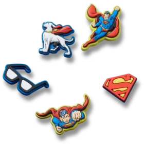 Superman 5-pack Jibbitz-berlocker