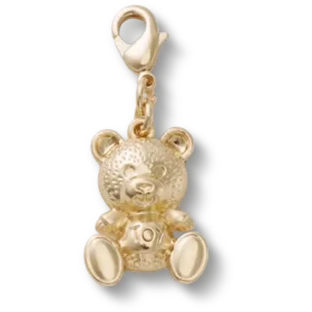 Teddy Bear Charm Jibbitz™-berlocker