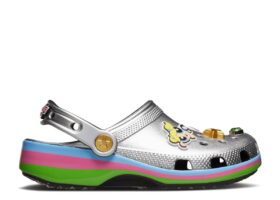 The Powerpuff Girls x Classic Clog Kids ”Metallic Silver”