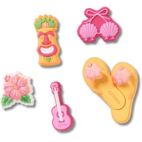 Tiki Vacation 5-pack Jibbitz-berlocker