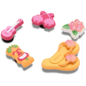Tiki Vacation 5-pack Jibbitz-berlocker