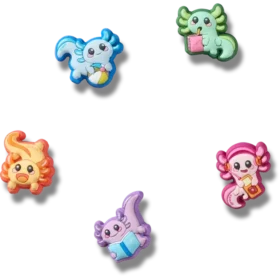 Tiny Axolotls 5-pack Jibbitz-berlocker
