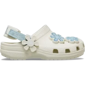Toddler Classic Denim Flower med justerbar bakrem