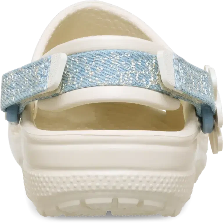 Toddler Classic Denim Flower med justerbar bakrem Toddler Classic Denim Flower med justerbar bakrem
