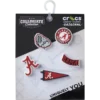University of Alabama 5-pack Jibbitz™-berlocker