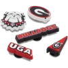 University of Georgia 5-pack Jibbitz™-berlocker