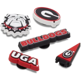 University of Georgia 5-pack Jibbitz™-berlocker