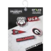 University of Georgia 5-pack Jibbitz™-berlocker