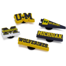University of Michigan 5-pack Jibbitz™-berlocker