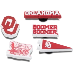 University of Oklahoma 5-pack Jibbitz-berlocker
