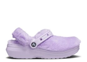Wmns Classic Lined Clog ”Fur Sure – Lavender”